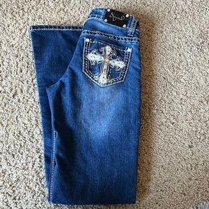 Kids boot cut jeans